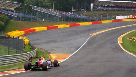 Spa - Libere 3<br>Alonso bracca Vettel