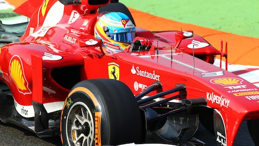 Monza - Libere 3<br>Vettel 1°, Alonso accorcia