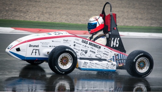 Formula SAE a Varano<br>La pioggia non ferma le attivit&agrave;