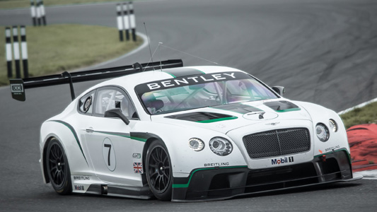 La Bentley GT3 debutter&agrave; ad Abu Dhabi