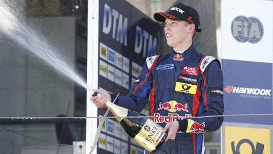 Zandvoort, gara 1: Kvyat, momento di grazia