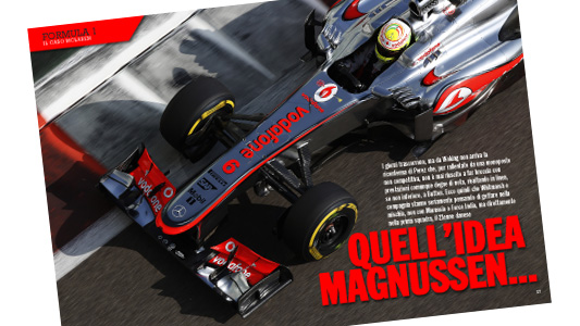 &Egrave; online il Magazine 249 Italiaracing<br>Quell'idea Magnussen della McLaren