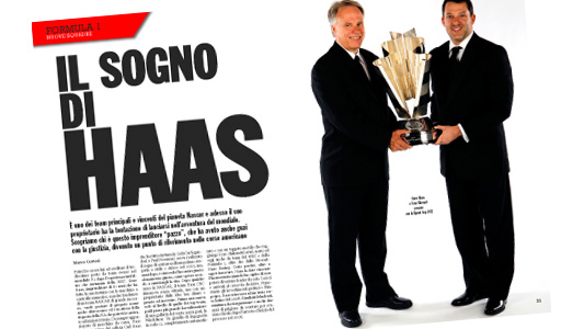 &Egrave; online il Magazine Italiaracing 255<br>Scopriamo il team Haas che vuole la F.1