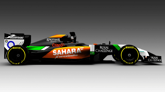 Prima immagine della nuova Force India<br>Il DT Green spiega la VJM07