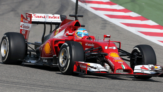 Al Sakhir - 3° turno<br>Alonso comanda la mattinata