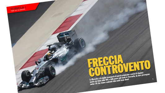 &Egrave; online il Magazine 260 Italiaracing<br>La Mercedes una freccia controvento