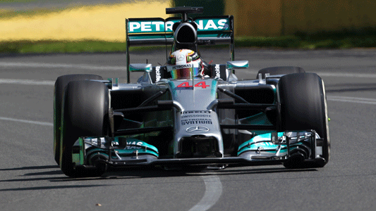 Melbourne - Libere 2<br>Le Mercedes dominano, Hamilton leader