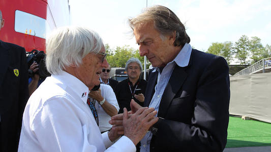 Montezemolo in visita da Ecclestone