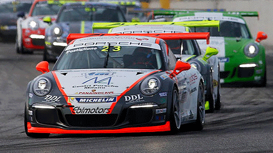 Carrera Cup a Misano, gara 1<br>Postiglione detta legge