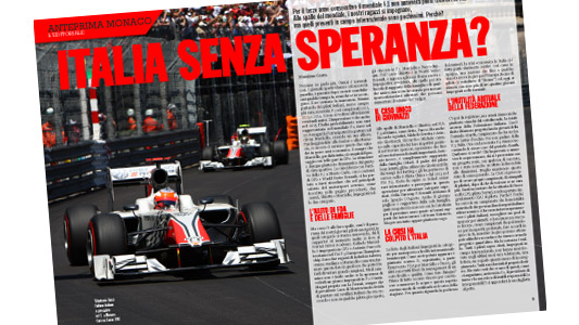 &Egrave; online il Magazine 272 di Italiaracing<br>&Egrave; una F.1 sempre pi&ugrave; senza italiani