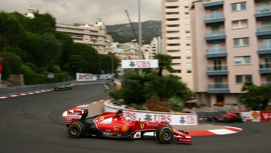 Monaco – Libere 2<br>Alonso dopo la pioggia