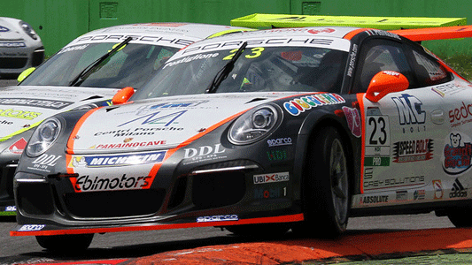 Carrera Cup a Monza, gara 2<br>Postiglione rompe gli equilibri