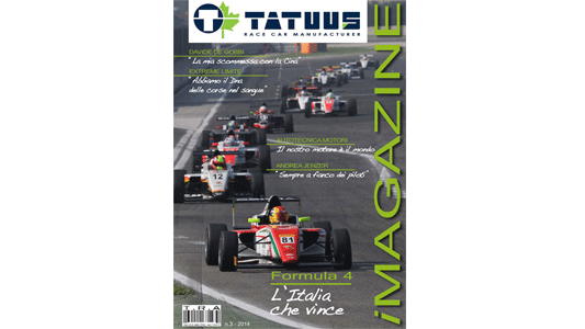 &Egrave; online il Magazine 3 della Tatuus