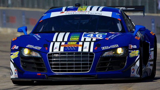 Bonanomi a Watkins Glen con l'Audi Fall Line