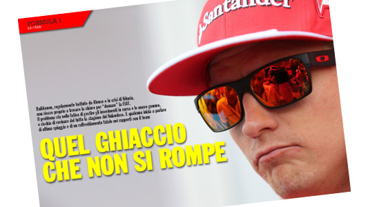 &Egrave; online il Magazine 278 di Italiaracing<br>I perch&eacute; della crisi di Raikkonen