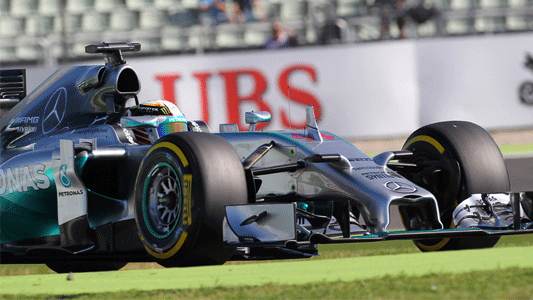 Hockenheim - Libere 2<br>Hamilton fa meglio di Rosberg