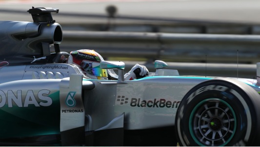 Budapest – Libere 2<br>Hamilton non molla