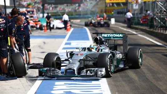 Budapest – Libere 3<br>Hamilton d’un soffio su Rosberg