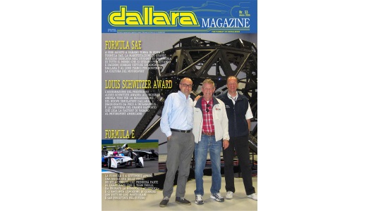 &Egrave; online il Magazine Dallara n.33<br>F.SAE, Louis Schwitzer Award e Formula E