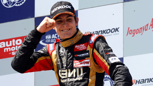 Ocon, leader del FIA F.3,<br>debutta a Budapest con Comtec