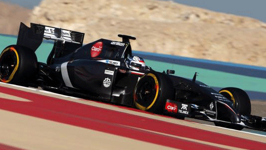 Sirotkin con Sauber nelle libere di Sochi