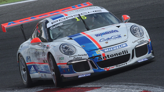 Carrera Cup a Vallelunga<br>Cairoli domina gara 1