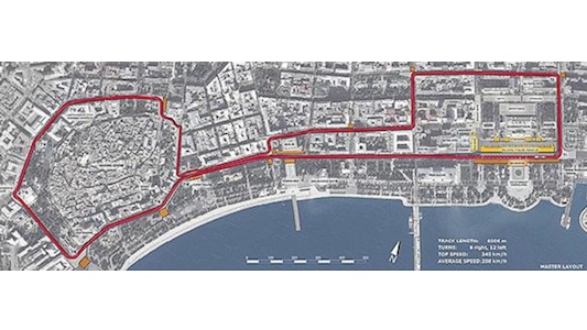 Presentato il tracciato del GP di Baku