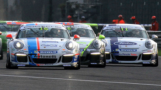 Carrera Cup a Monza<br>Cairoli detta legge in gara 1