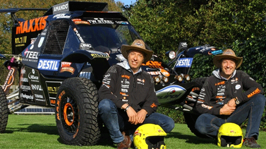 Tim e Tom Coronel alla Dakar