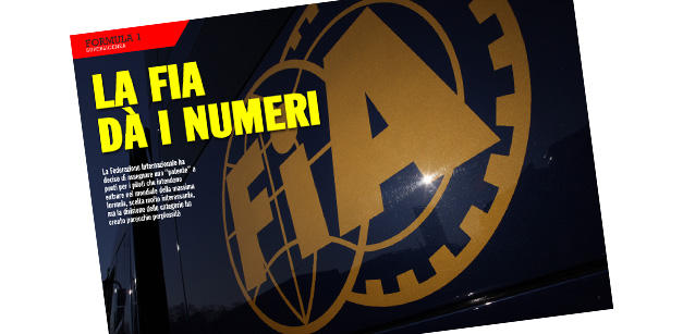 &Egrave; online il Magazine 299 di Italiaracing<br />La FIA d&agrave; i numeri...<br />