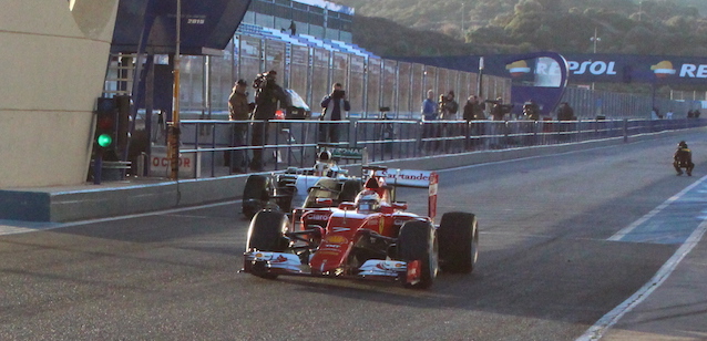 Jerez, 4° giorno LIVE<br />Raikkonen primo a uscire<br />