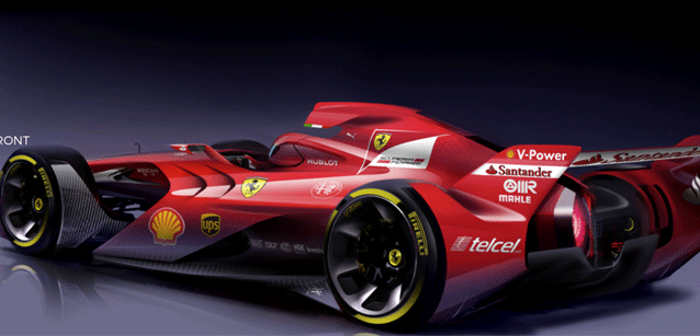 Il concept F.1 della Ferrari