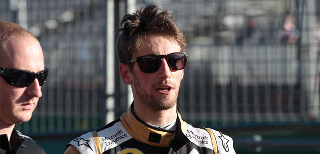 Grosjean positivo per la gara<br />Maldonado ha perso velocit&agrave; nel finale