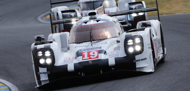 24 Ore di Le Mans - Dopo 18 ore<br />Porsche 1-2 con Tandy-Webber