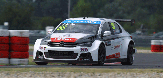 Slovakiaring, gara 1<br />Muller firma la tripletta Citroen