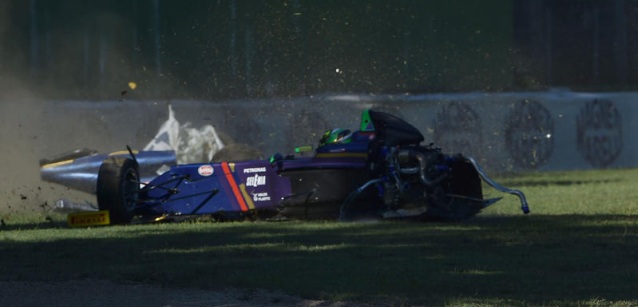 Imola, gara 3: Aron prima della rossa