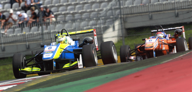 Tris tricolore nel Masters F.3<br />con Beretta, Giovinazzi e Lorandi