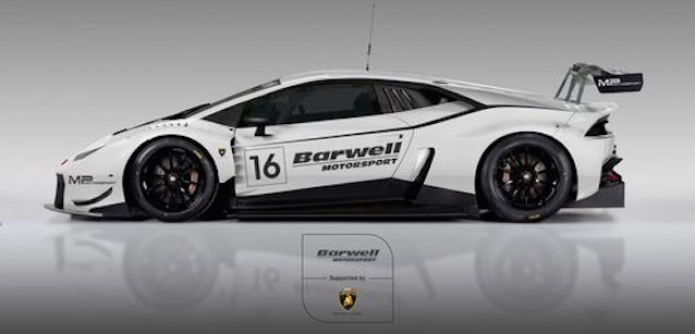 Barwell con le Lamborghini<br />in ELMS, Blancpain e GT inglese