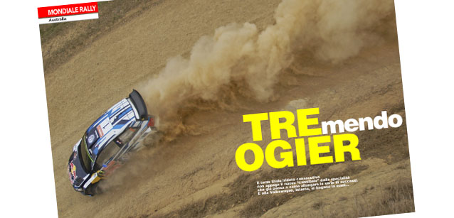 &Egrave; online il Magazine 331 Italiaracing<br />TREmendo Ogier