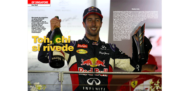 Singapore - Si rivede Ricciardo