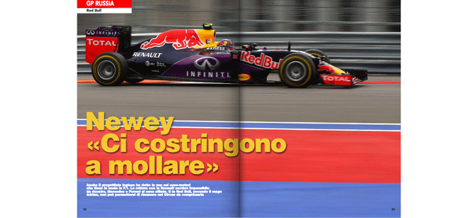 Sochi - Le accuse di Newey