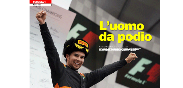 Sochi - Perez, uomo da podio