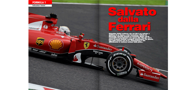 Vettel salvato dalla Ferrari