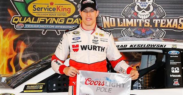 Texas, qualifica: pole di Keselowski