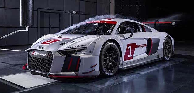 Stevenson e Magnus con le Audi R8