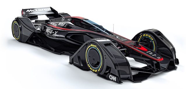 Pazza idea McLaren<br />Ecco il concept MP4-X