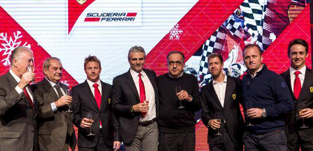 Marchionne a tutto campo<br />Da Ecclestone alla Red Bull...